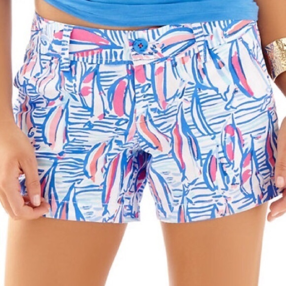 Lilly Pulitzer Callahan Short Red Right Return 00